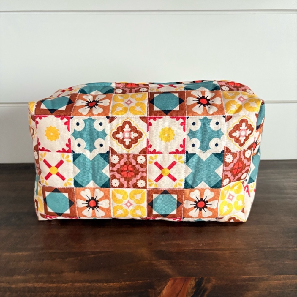 Handmade Cosmetic Make Up Bag Sz OS